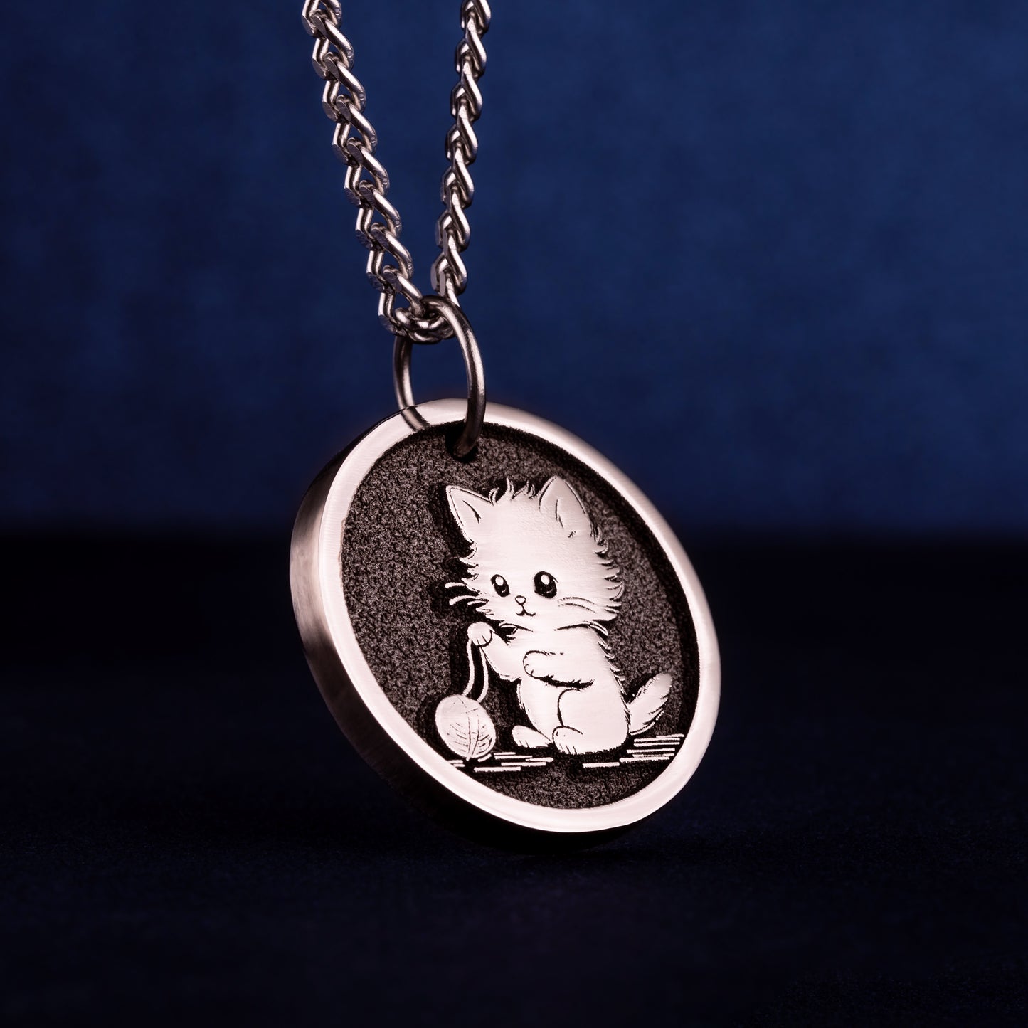 Personalized Cat Mom Necklace Cute Kitten Pendant Cat Lover Gift for Cats Owner Jewelry Feline Lovers present Christmas gifts for Girlfriend