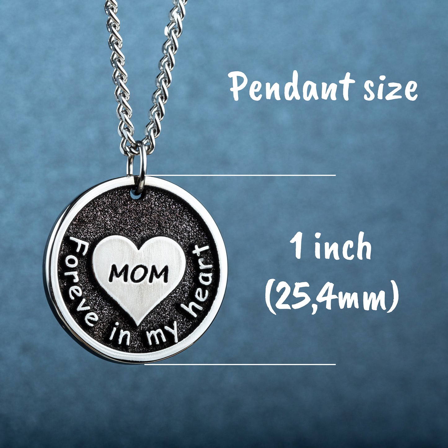 Mother's Day Necklace - Personalized Pendant for Mom