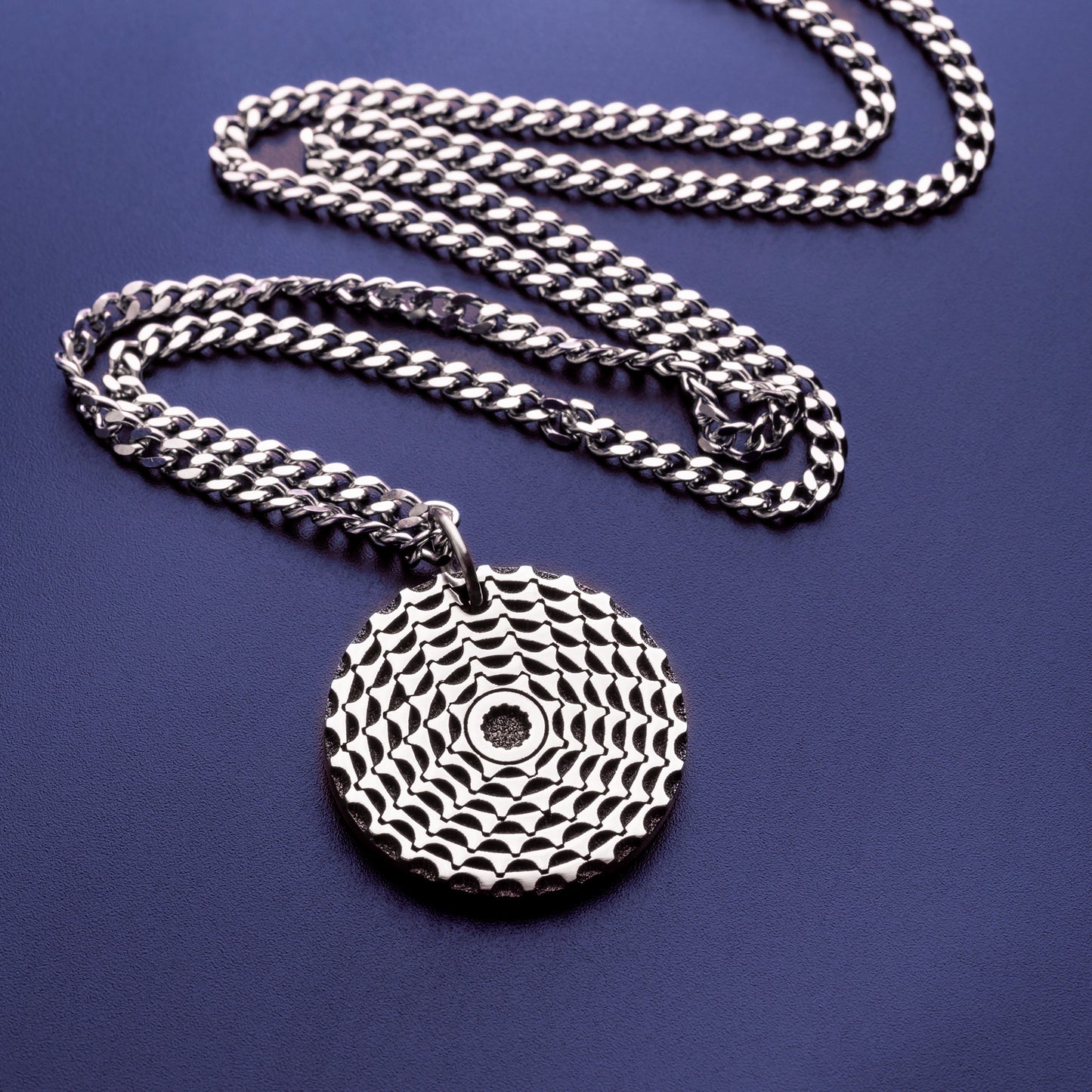 Bicycle Cassette Necklace. Cycling Pendant