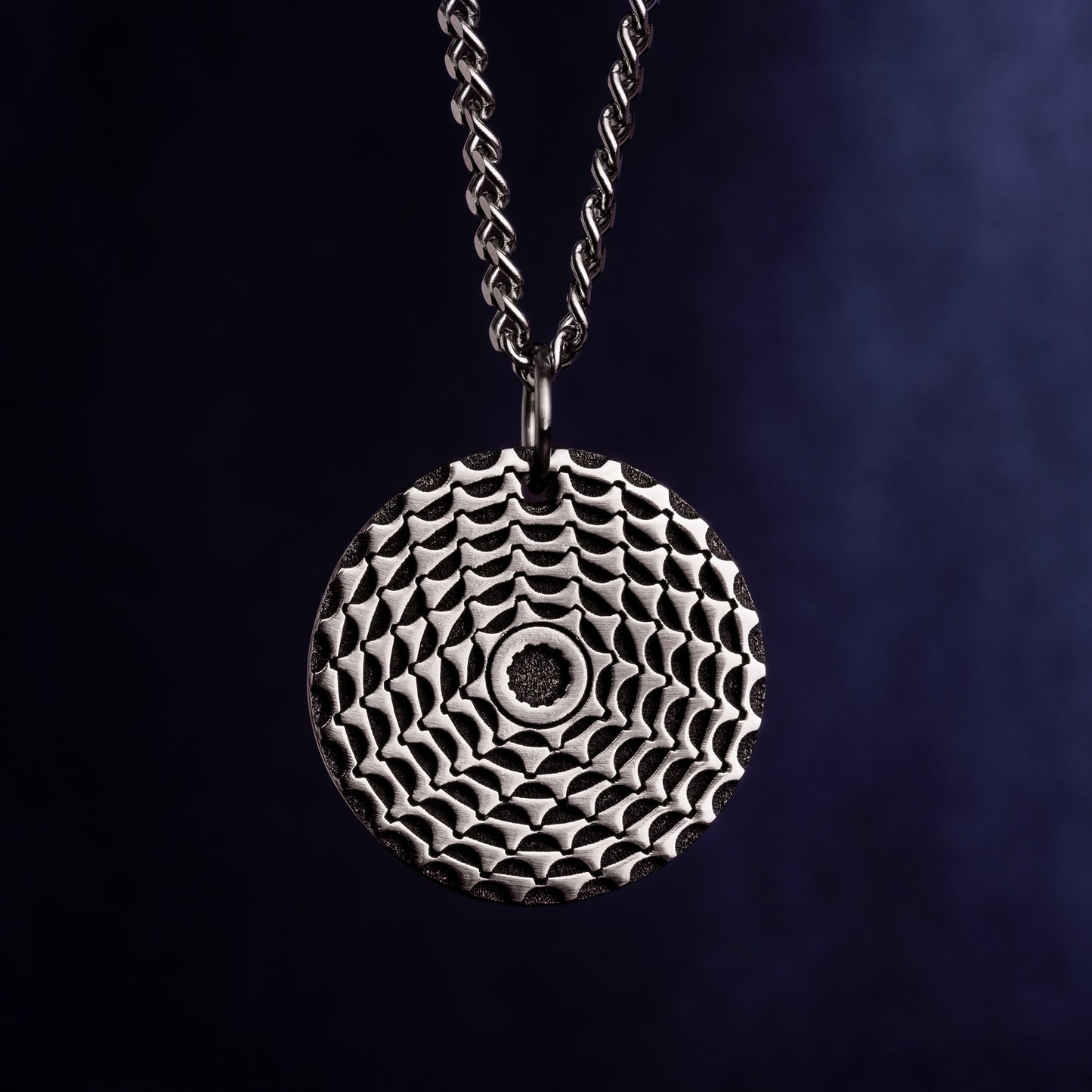 Bicycle Cassette Necklace. Cycling Pendant