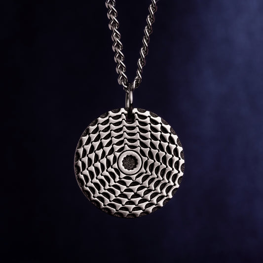 Bicycle Cassette Necklace. Cycling Pendant