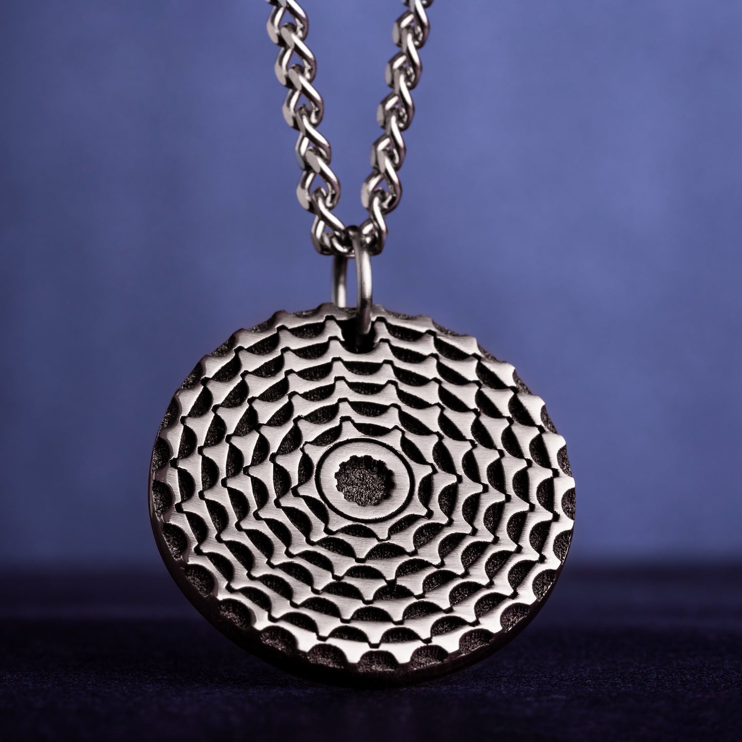 Bicycle Cassette Necklace. Cycling Pendant