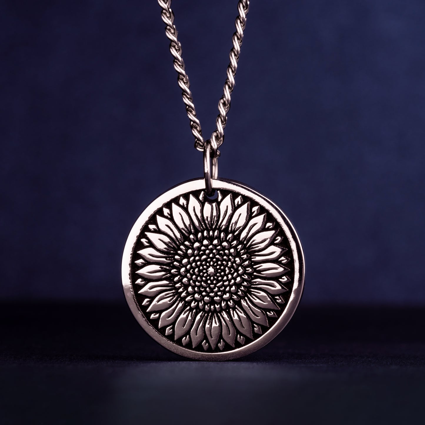 Sunflower Necklace Botanical Pendant Gift for Mom Necklace Jewelry for Girlfriend