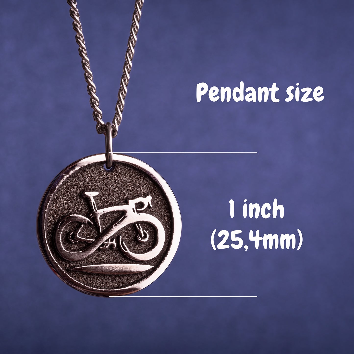 Bicycle Necklace Triathlon Road Bike Necklace Cyclist Pendant. Gift for Cyclist