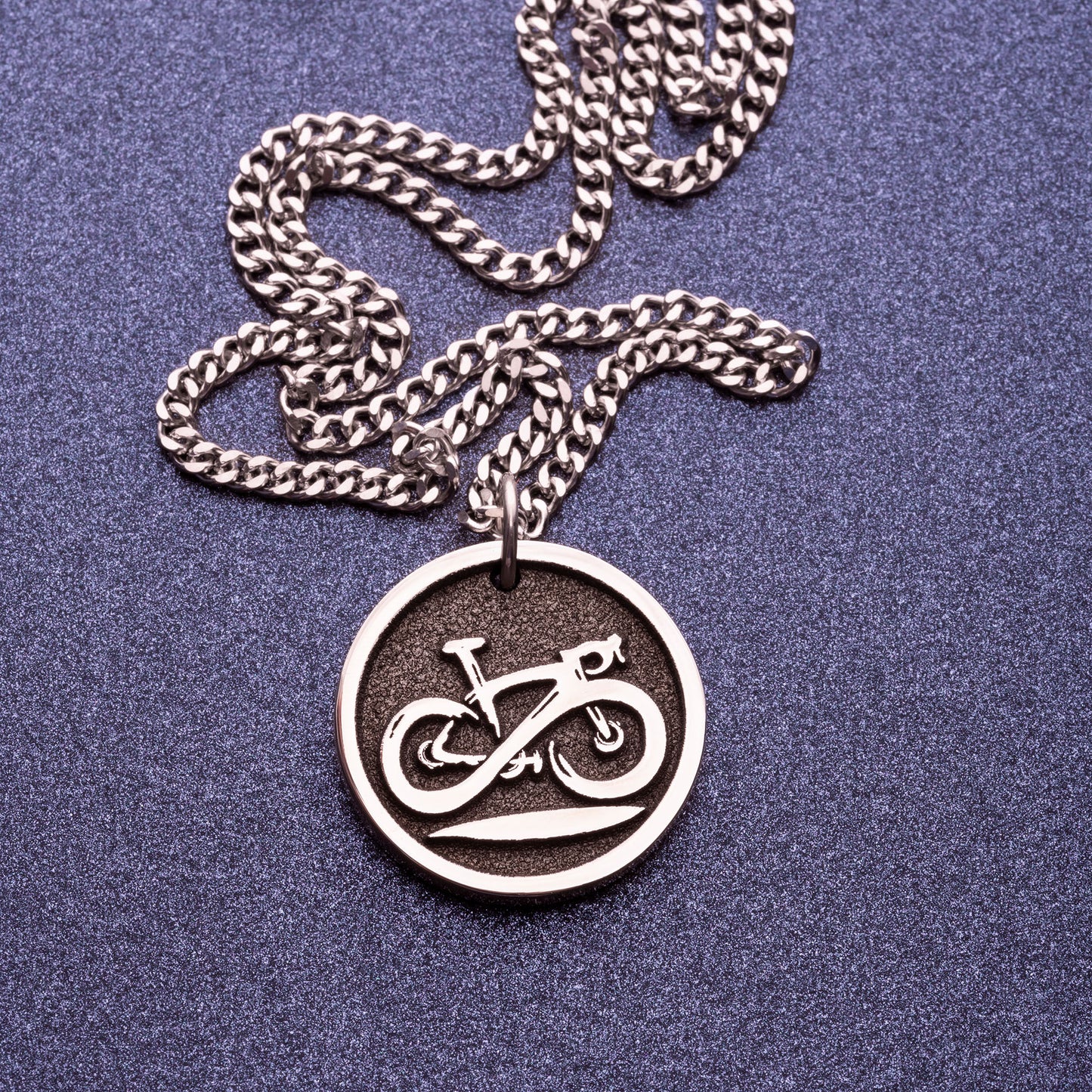 Bicycle Necklace Triathlon Road Bike Necklace Cyclist Pendant. Gift for Cyclist