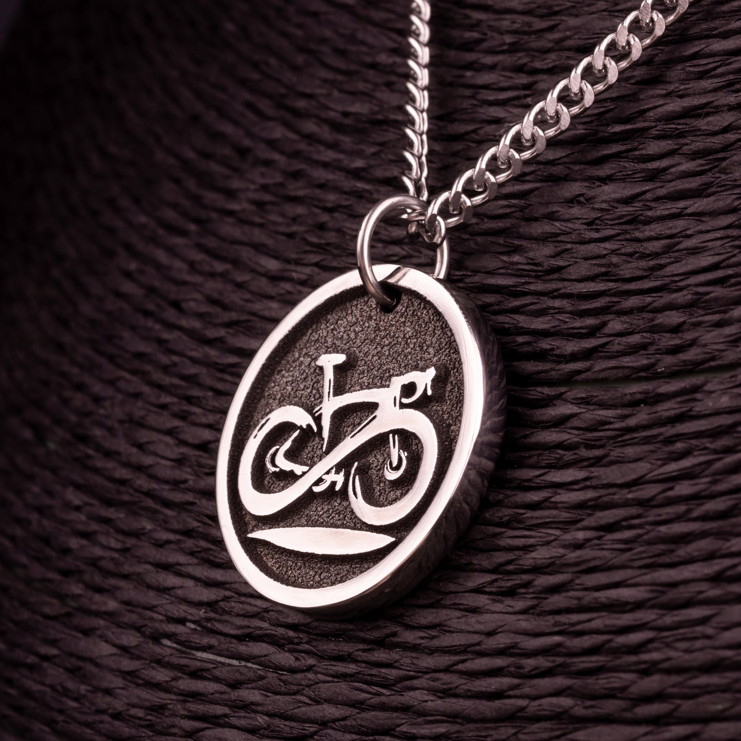 Bicycle Necklace Triathlon Road Bike Necklace Cyclist Pendant. Gift for Cyclist