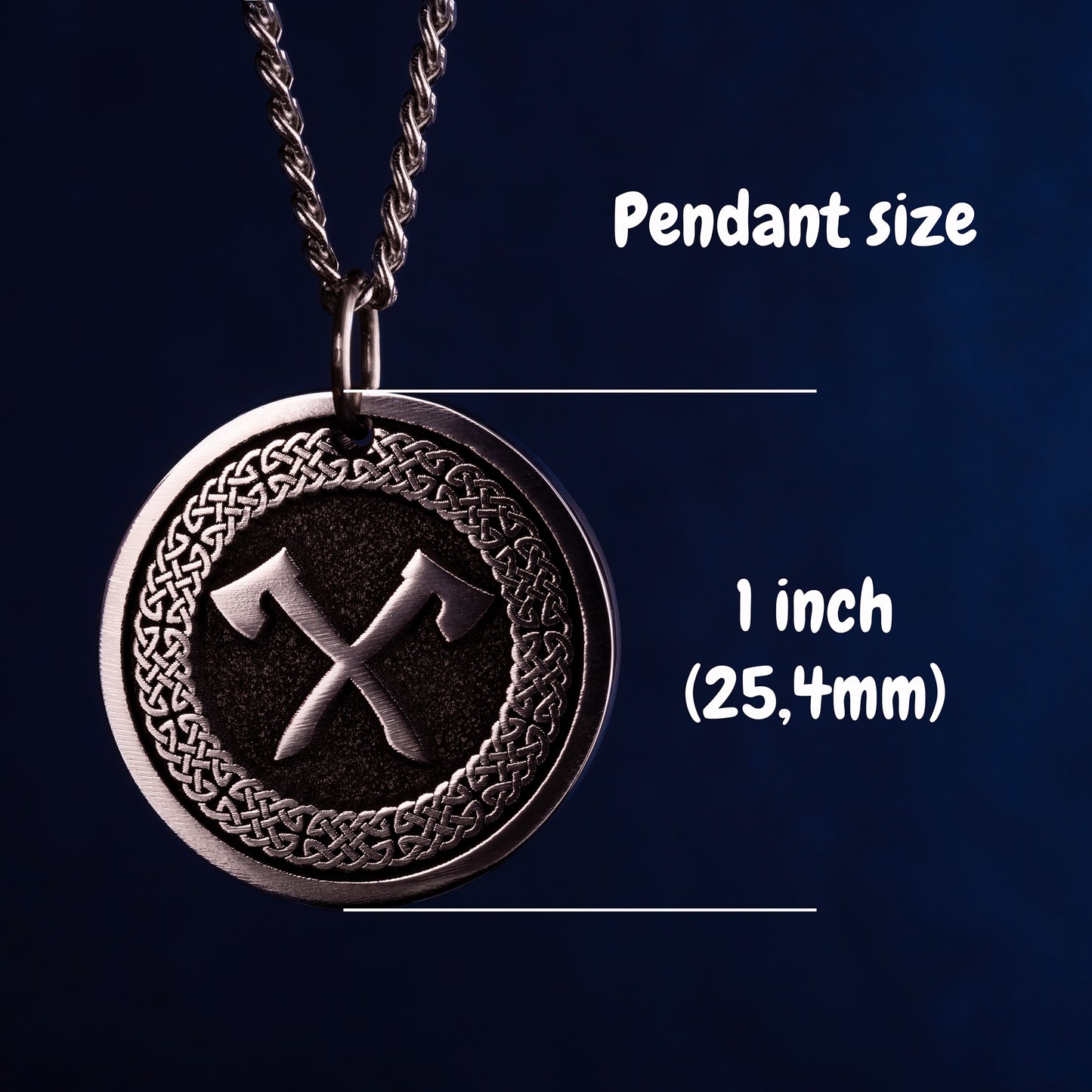 Viking Necklace Berserker Axe Pendant Battle Axe Necklace Lumberjack Axes Amulet