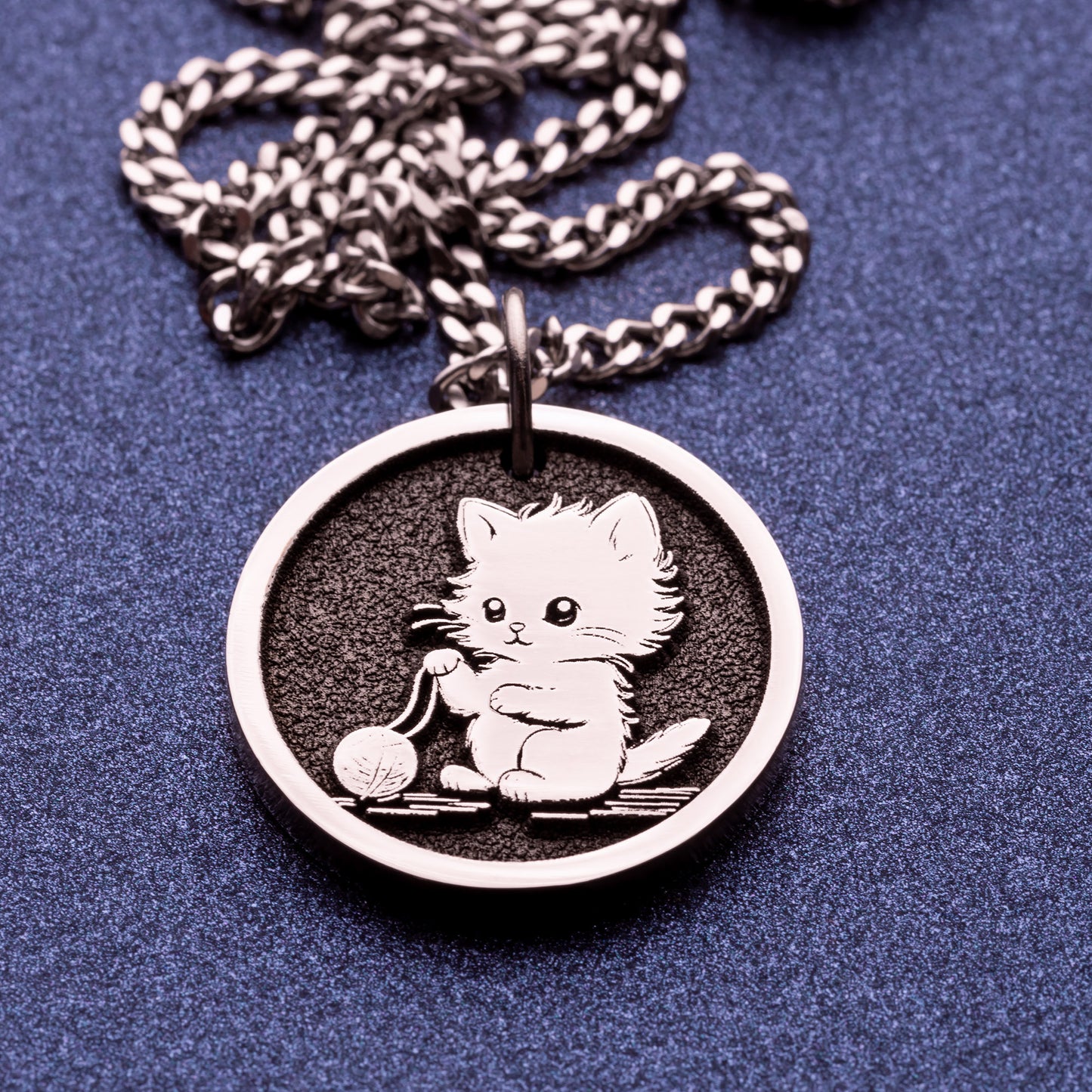 Personalized Cat Mom Necklace Cute Kitten Pendant Cat Lover Gift for Cats Owner Jewelry Feline Lovers present Christmas gifts for Girlfriend