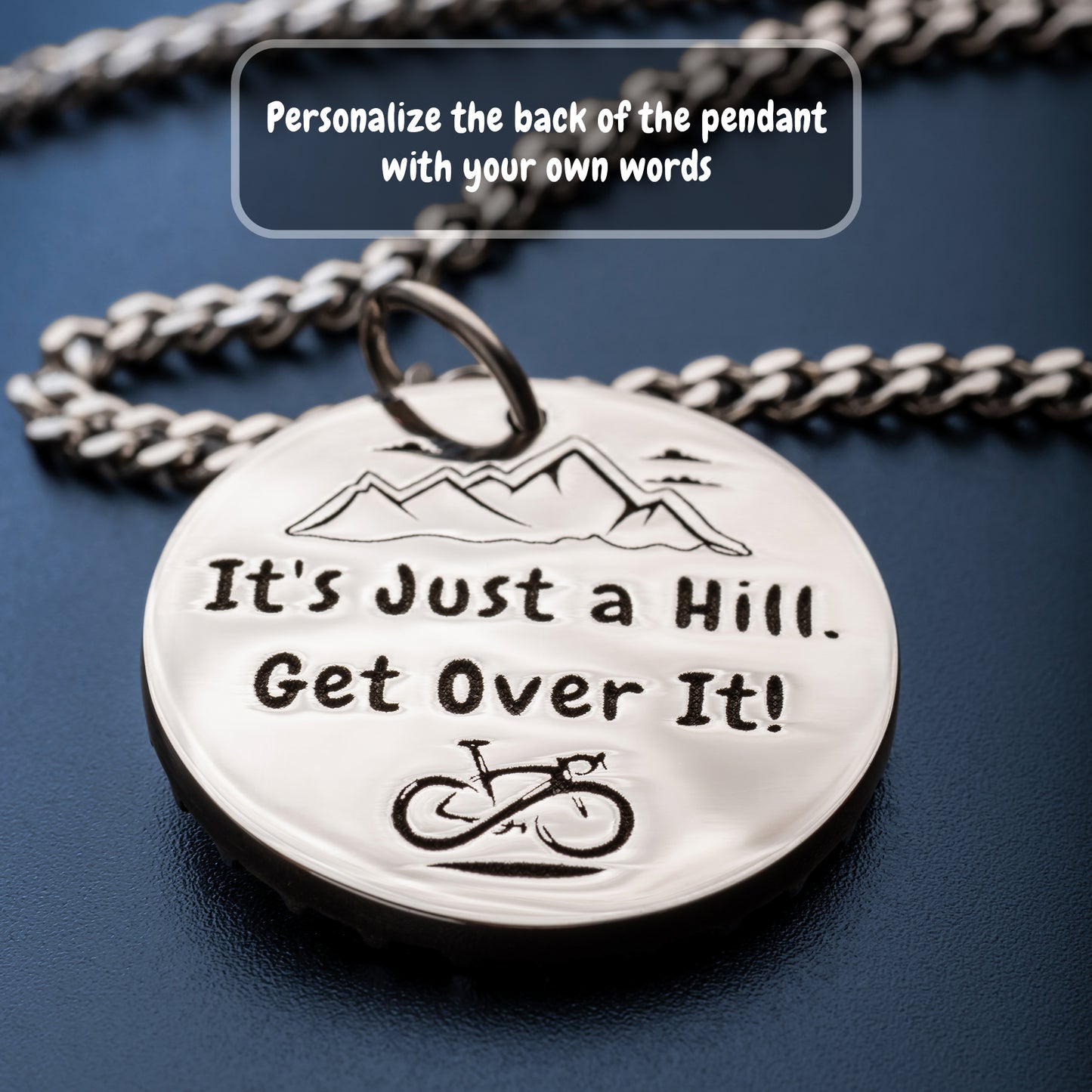 Bicycle Lover Necklace Road Bike Pendant