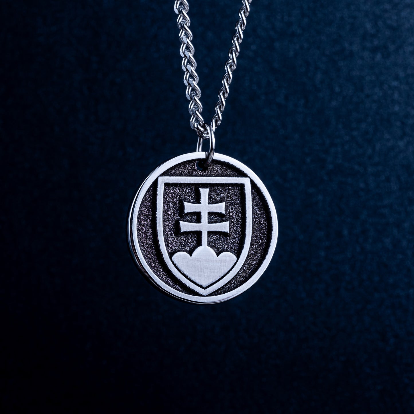 Personalized Pendant With Slovak National Emblem. Štátny znak Slovenskej republiky