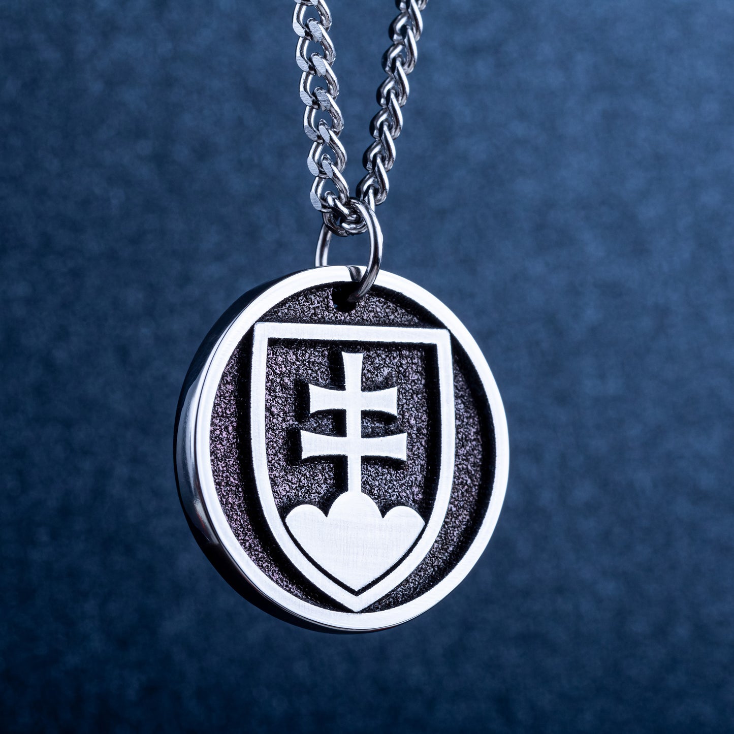 Personalized Pendant With Slovak National Emblem. Štátny znak Slovenskej republiky