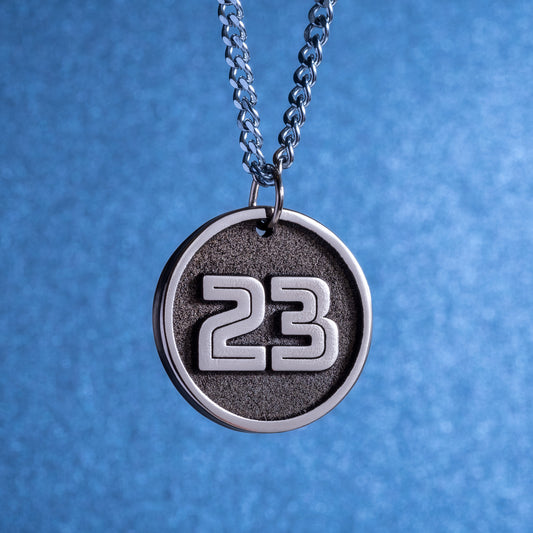 Jersey Number Custom Necklace Pendant