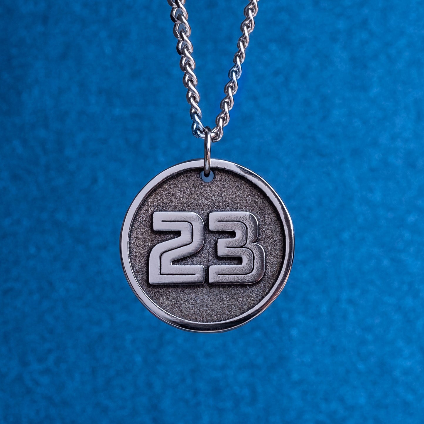 Jersey Number Custom Necklace Pendant