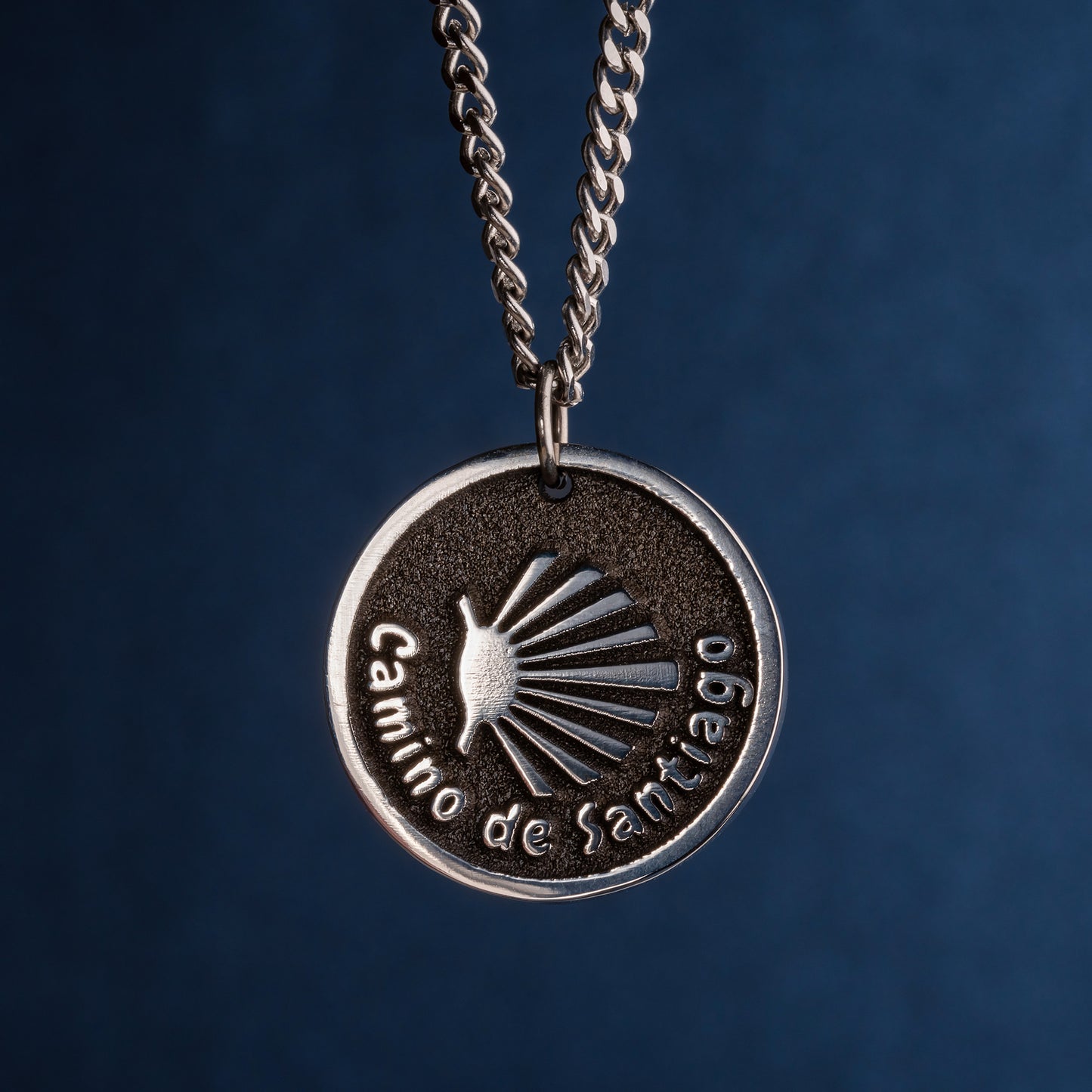 Camino de Santiago Necklace St James Way Pendant Symbol of the Pilgrim Route. Buen Camino Necklace for Pilgrimage Route Gift