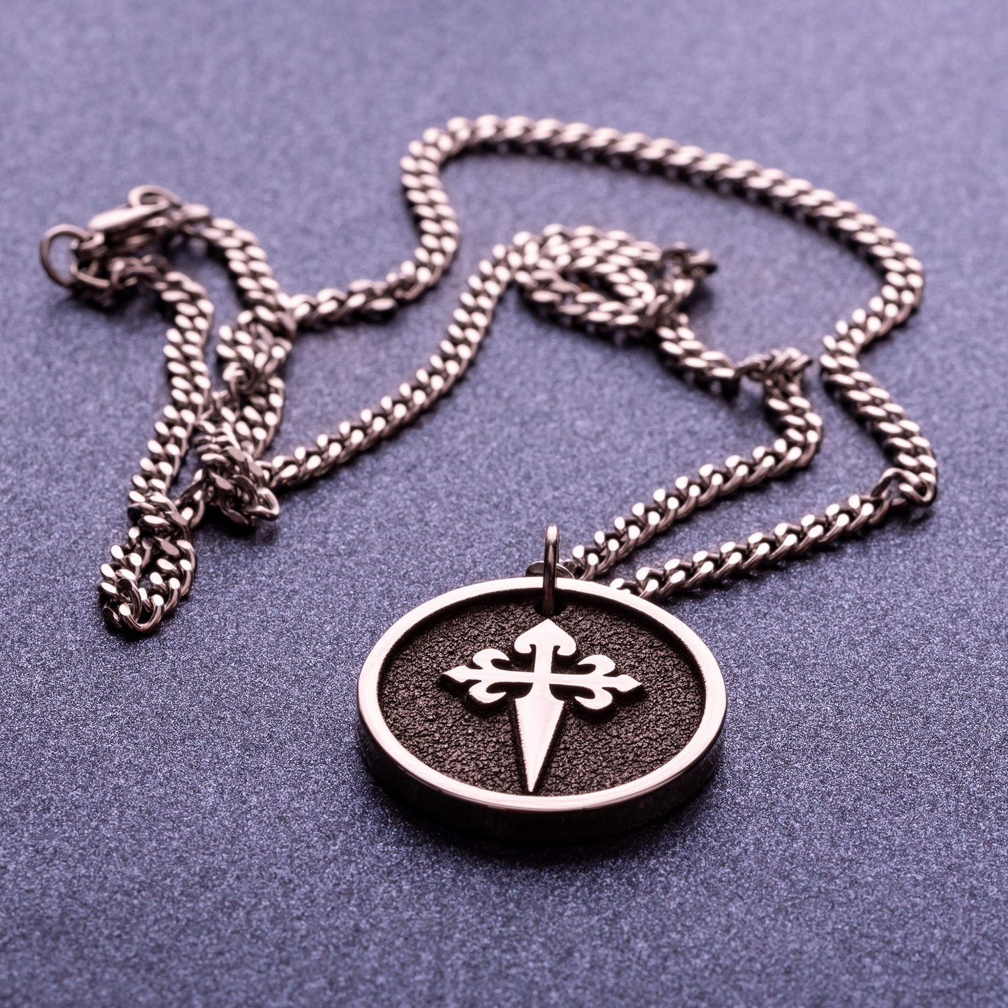 The Cross of St James Necklace Camino de Santiago de Compostela Pendant: Buen Camino Jewelry for Pilgrim Route Gift Pilgrims Way Symbol