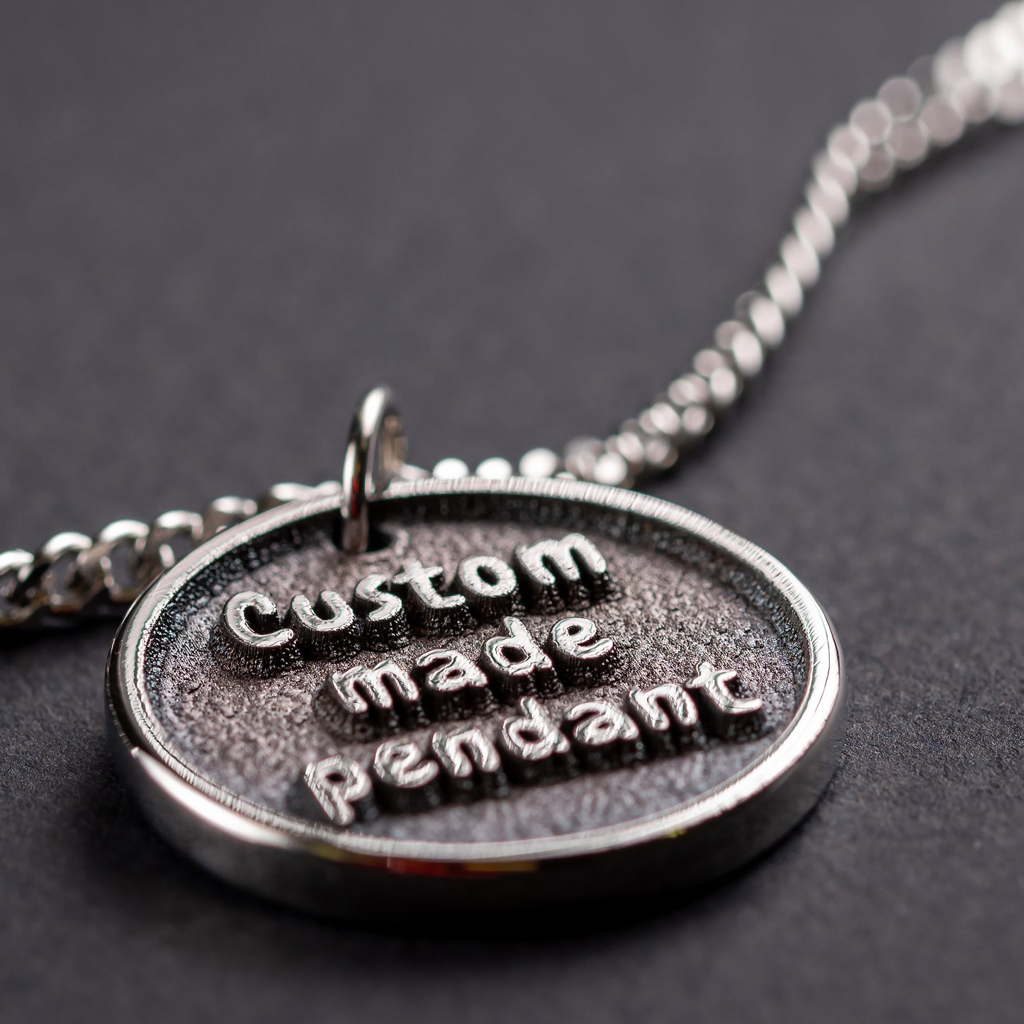 Custom Made Pendant. Personalized Necklace