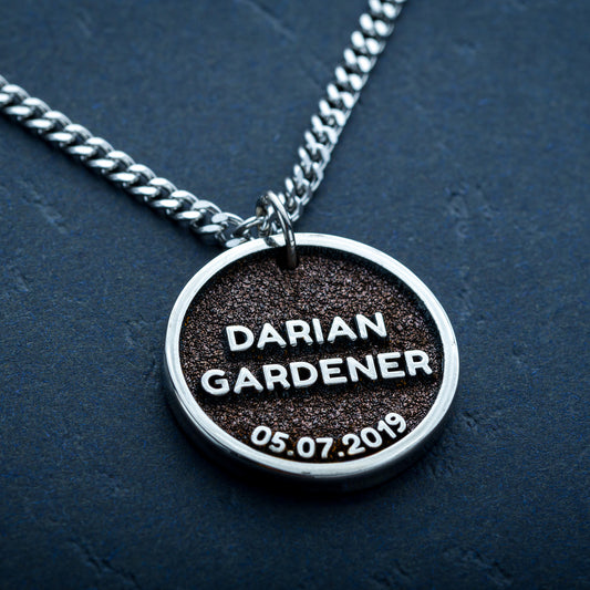 Personalized Necklace With Memmorable Date