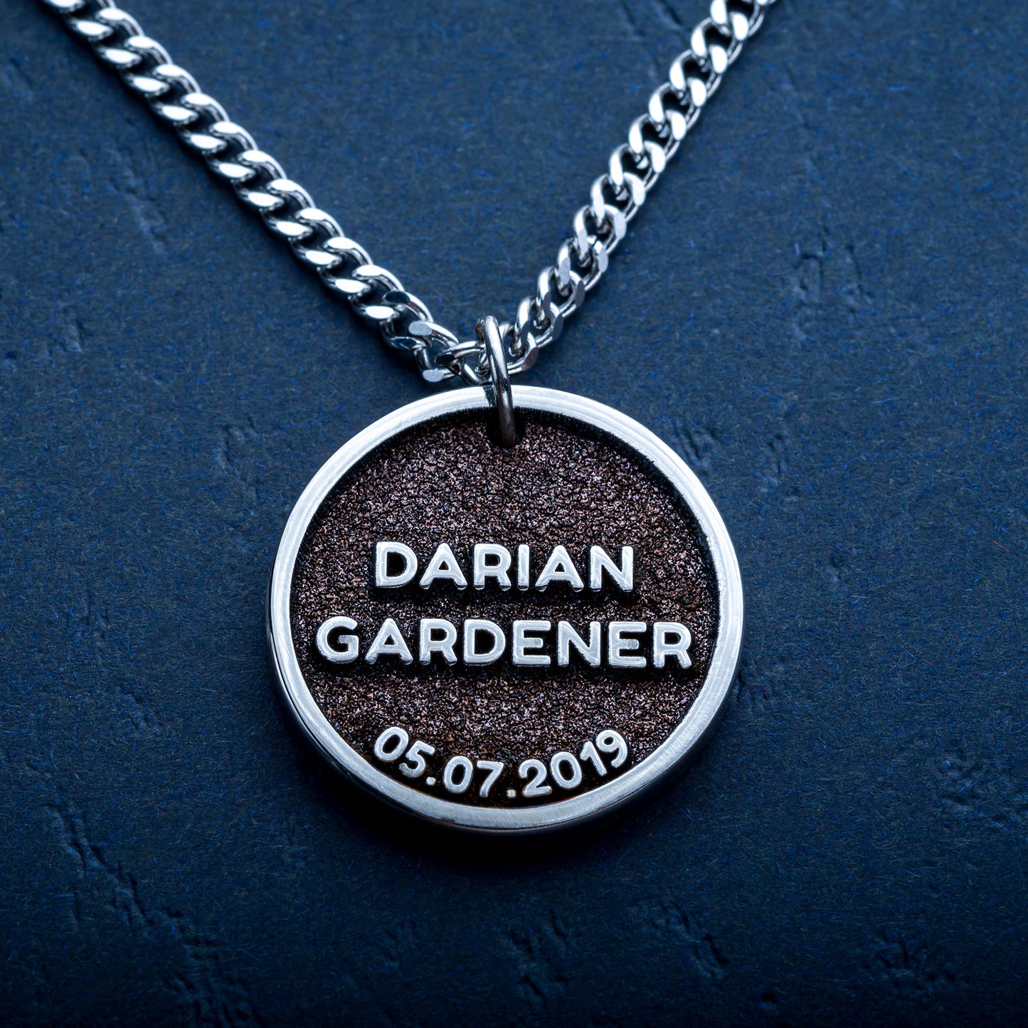 Personalized Necklace With Memmorable Date