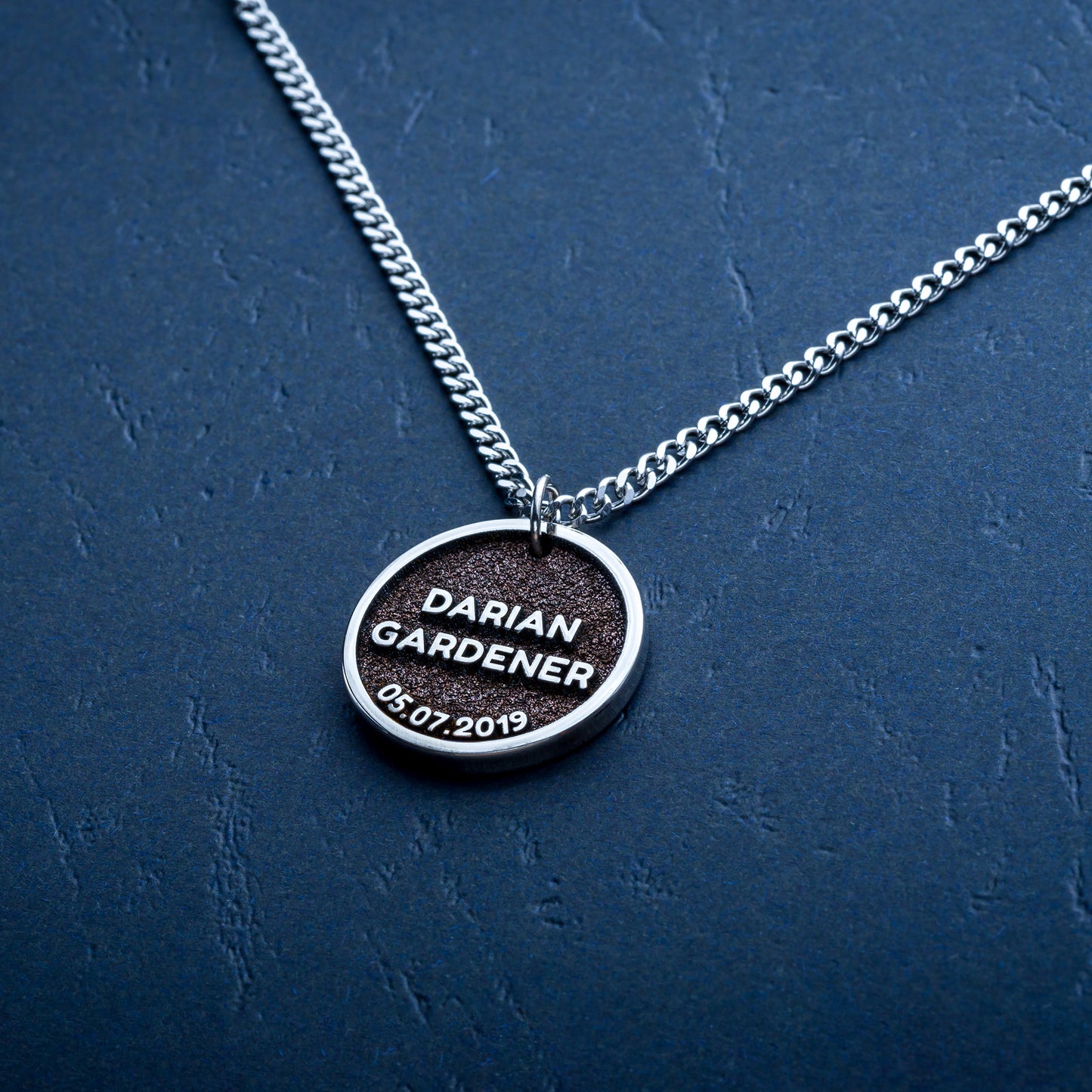 Personalized Necklace With Memmorable Date