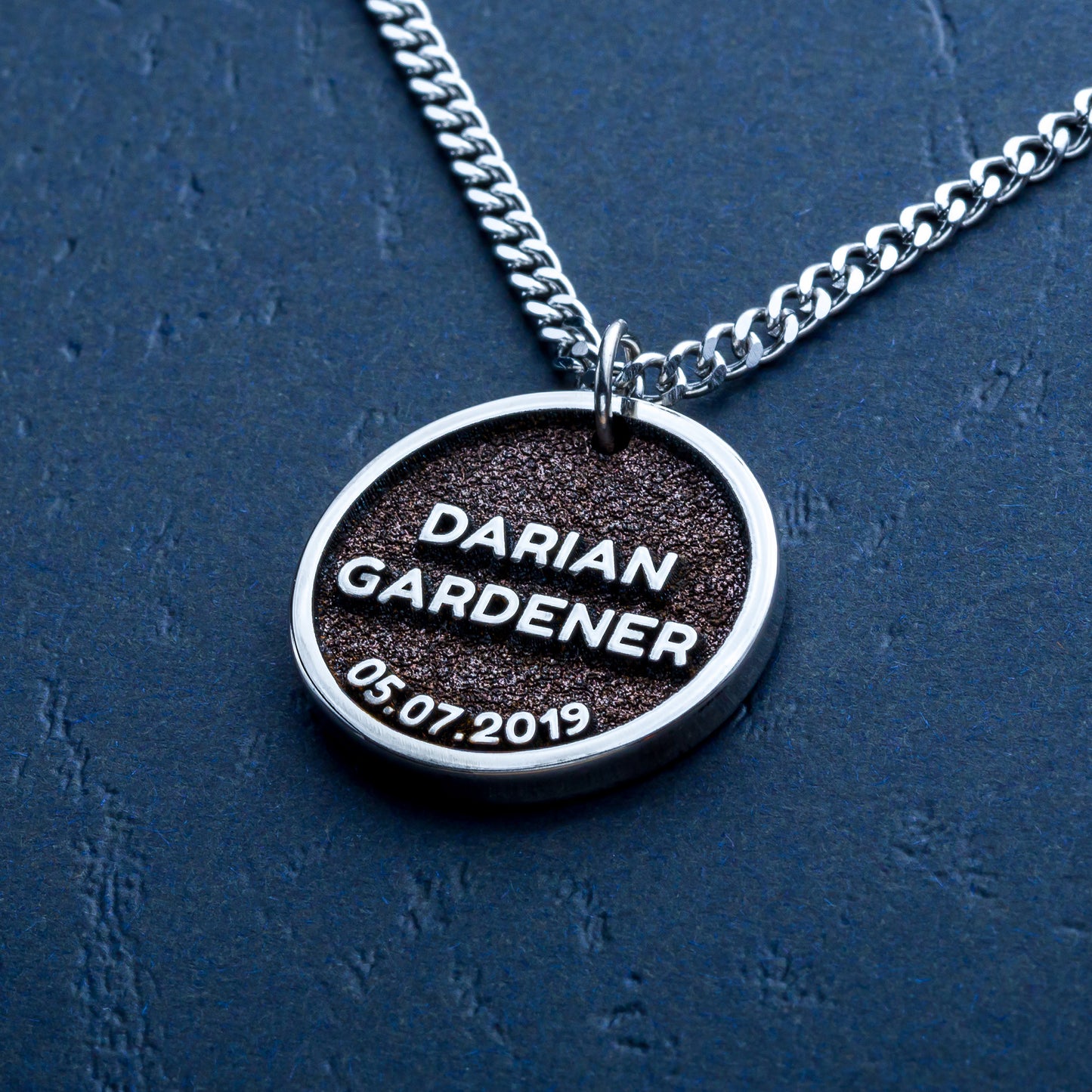 Personalized Necklace With Memmorable Date