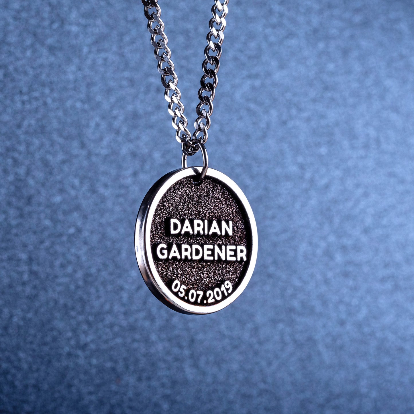 Personalized Necklace With Memmorable Date