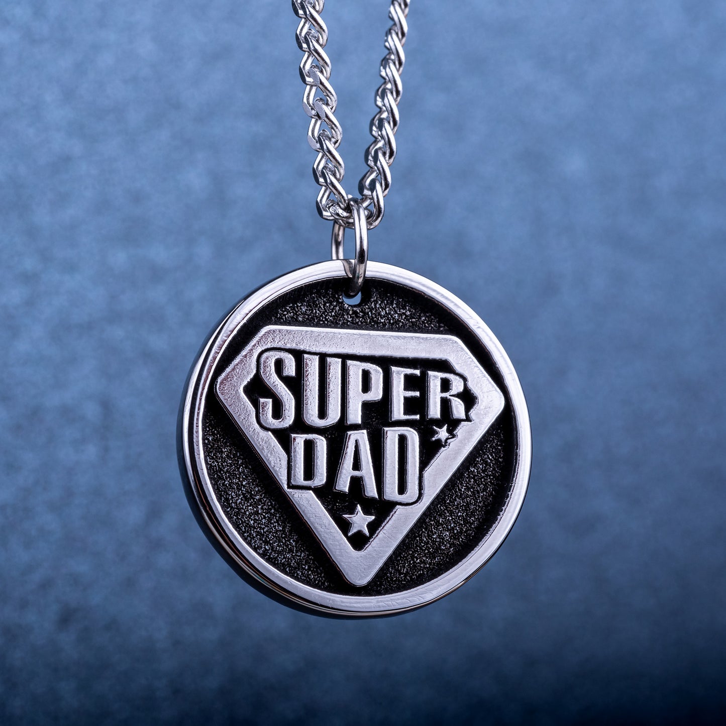 Super Dad - Personalized Pendant for Father Day