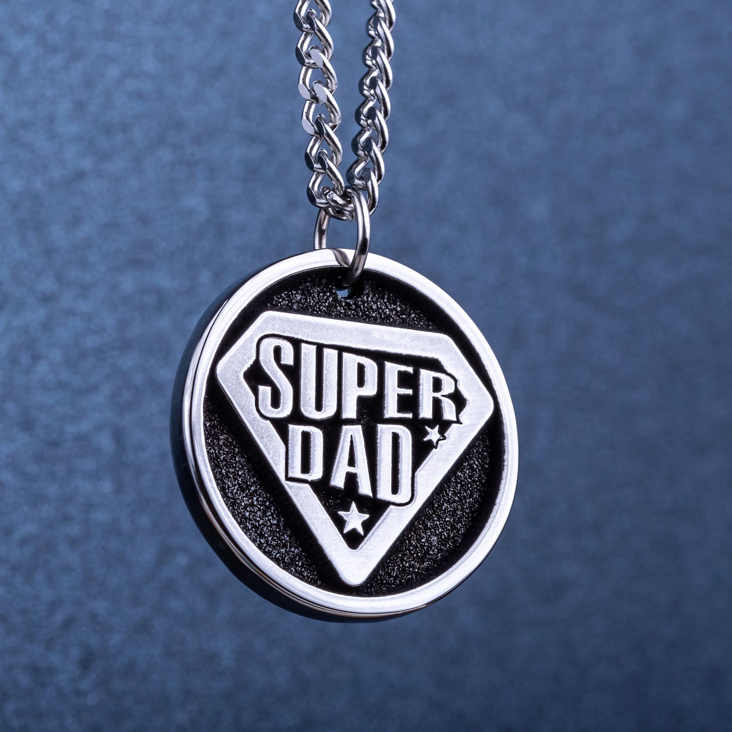 Super Dad - Personalized Pendant for Father Day