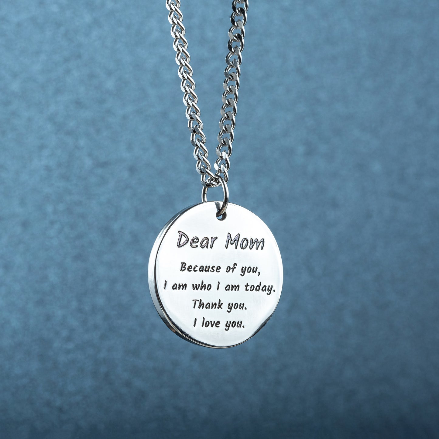 The Perfect Mother's Day Gift - Engraved Super Mom Pendant Necklace