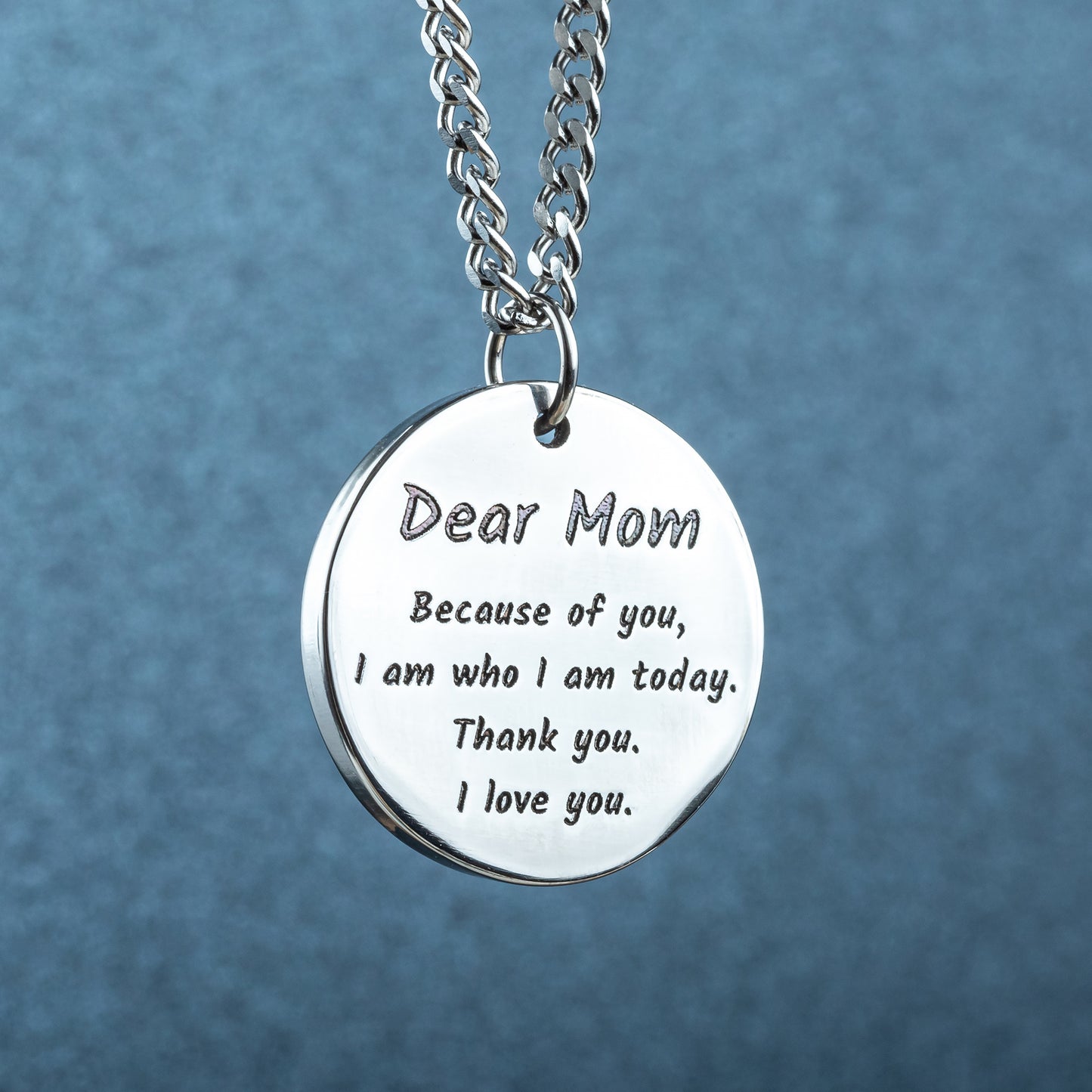 Mother's Day Necklace - Personalized Pendant for Mom