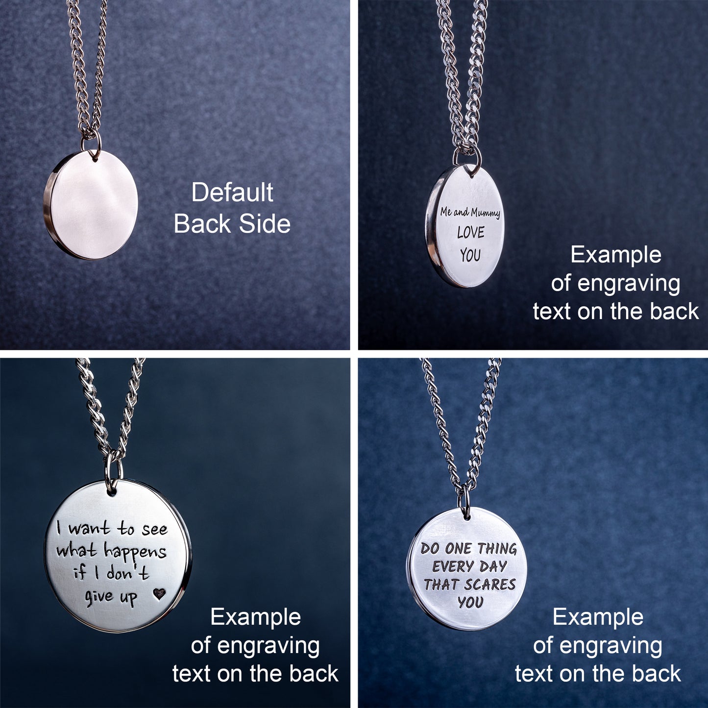 Super Dad - Personalized Pendant for Father Day